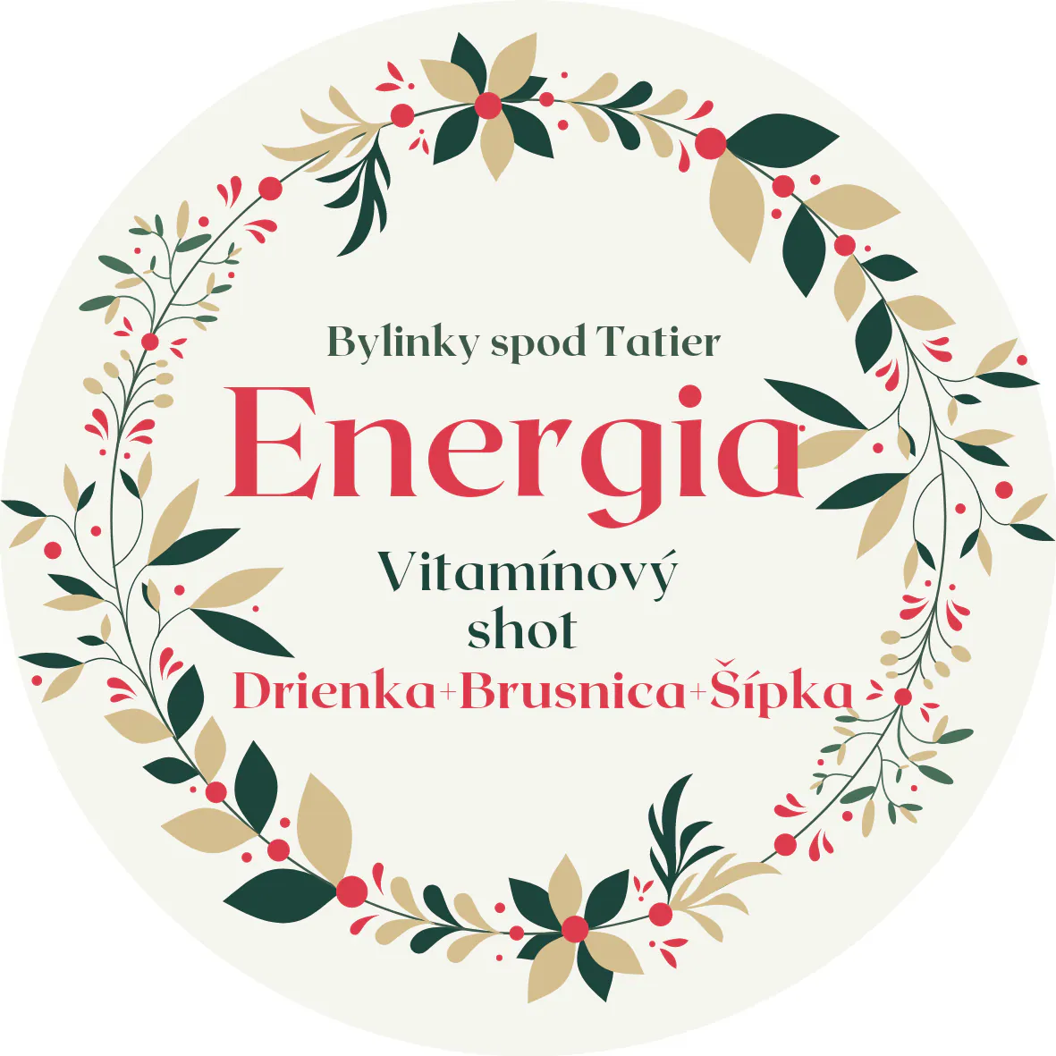 Vitamínový shot - energia